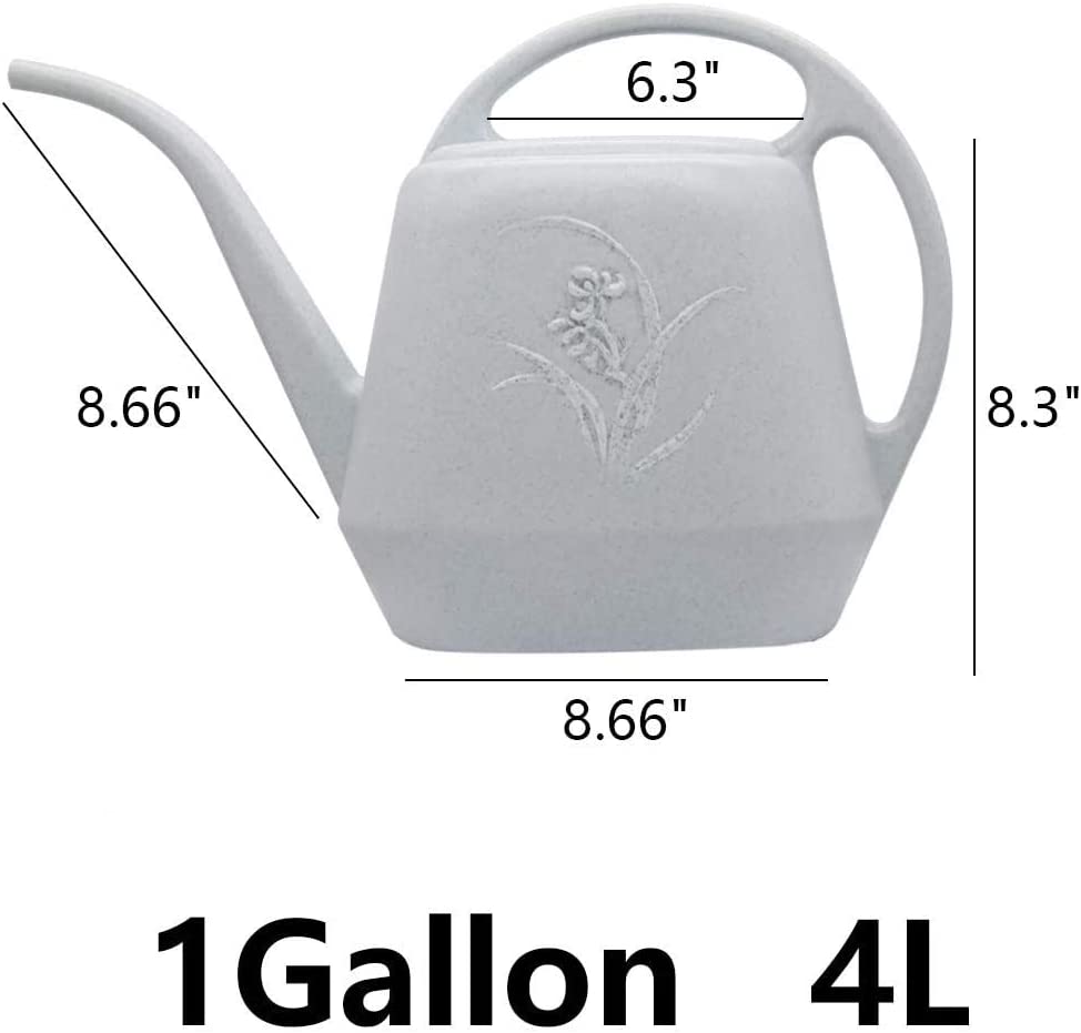Photo 1 of 1 Gallon Watering Can (Gray White)