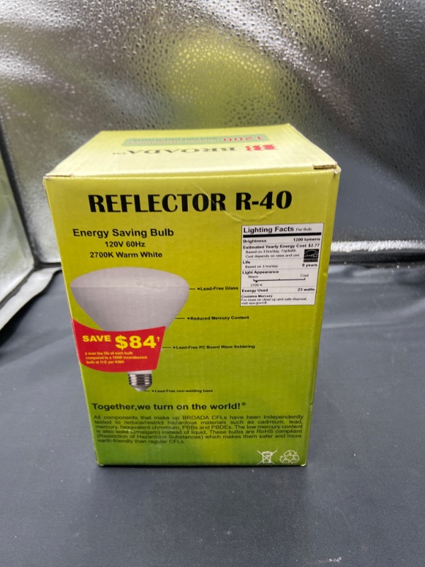 Photo 2 of Reflector R-40 Energy Saving Bulb