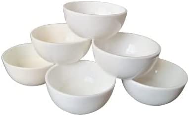 Photo 1 of Bamby Fine Bone China 50ml Dip Sauce Bowl,for Serving Pickle, Chatni, Desert, Set of 6,