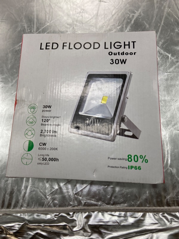 Photo 1 of Techno Earth® 30W LED Spotlight Flood Light High Power Outdoor Wall Cool White