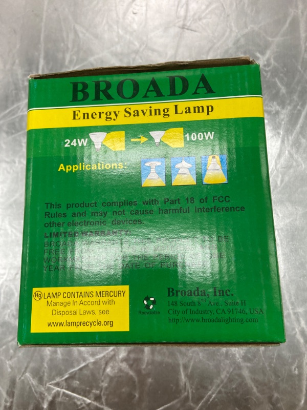 Photo 3 of Broada Energy Saving Lamp 100W