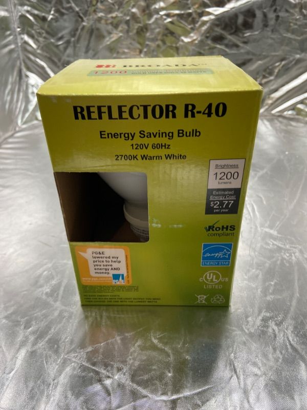 Photo 1 of Reflector R-40 Energy Saving Bulb 120V 60Hz  
