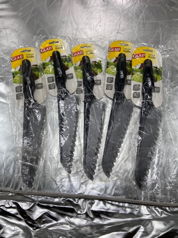 Photo 4 of Pack of 5 Lettuce Knife (Grey) NEW                                                                                                                                                                                                                             