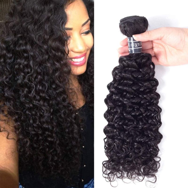 Photo 1 of Amella Hair One Bundle Deal (18inch) Virgin Brazilian Curly Hair Weave 8A Unprocessed Brazilian Kinky Curly Virgin Hair Extensions,Natural Black Color,Can be Dyed and Bleached