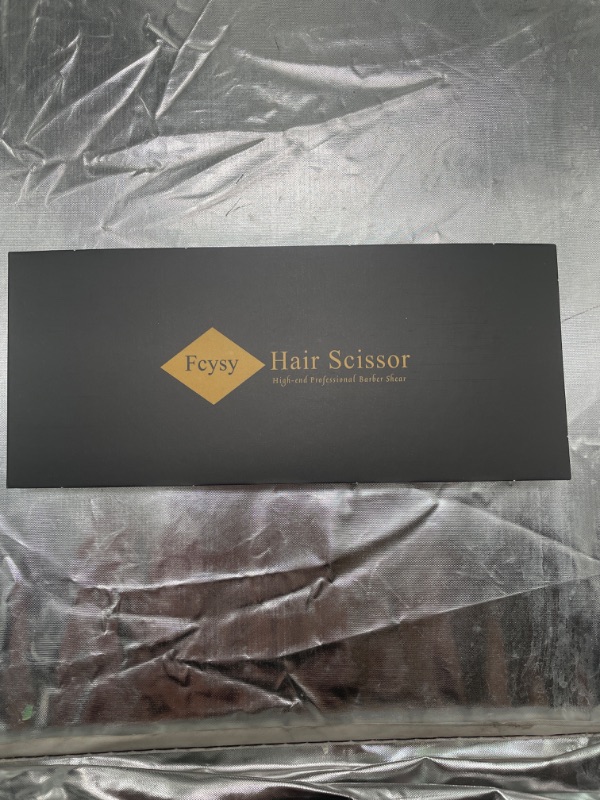 Photo 1 of Hair Cutting Scissors, 6.7” Stainless Steel Cutting Scissors, Thinning Shears, Comb, Cape, Haircut Scissors Shears 