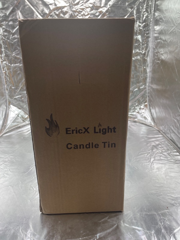 Photo 2 of EricX Light Candle Tin 24 Piece, 8 oz, for Candle Making