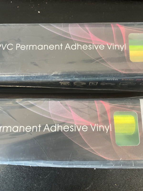 Photo 2 of Holographic Opal Vinyl roll 12" x 5ft,Permanent Vinyl,SHOYISI Permanen Adhesive,for All Kinds of Cutting Machines(Opal Fluorescent Green)