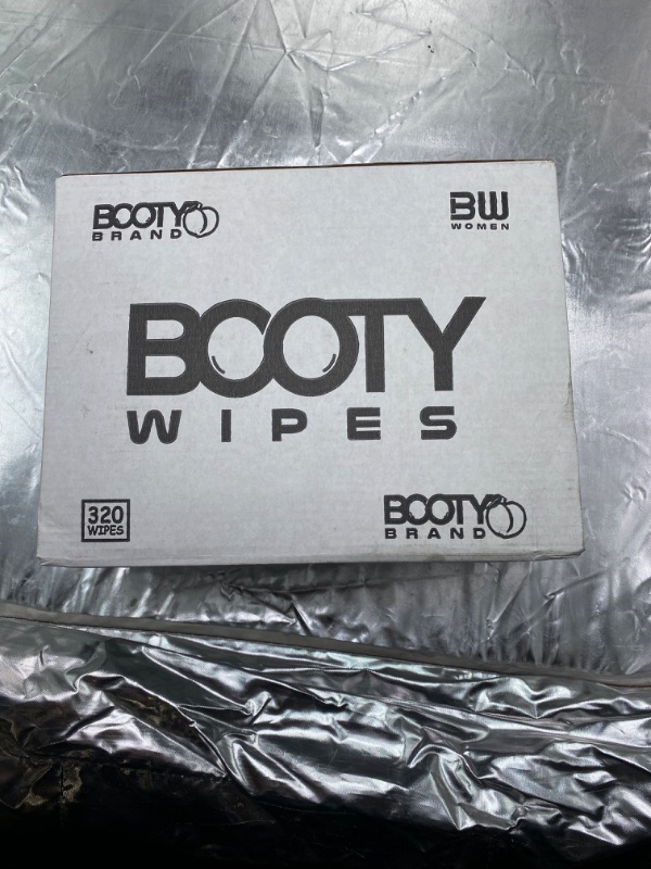 Photo 2 of Booty Wipes for Women - 320 Flushable Wipes for Adults | Premium Feminine Wet Wipes - pH Balanced & Infused with Vitamin-E & Aloe | Female Toilet Wipes | Flushable Safe