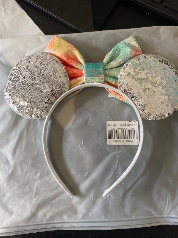 Photo 2 of    Minnie Mouse Sparkled Ears