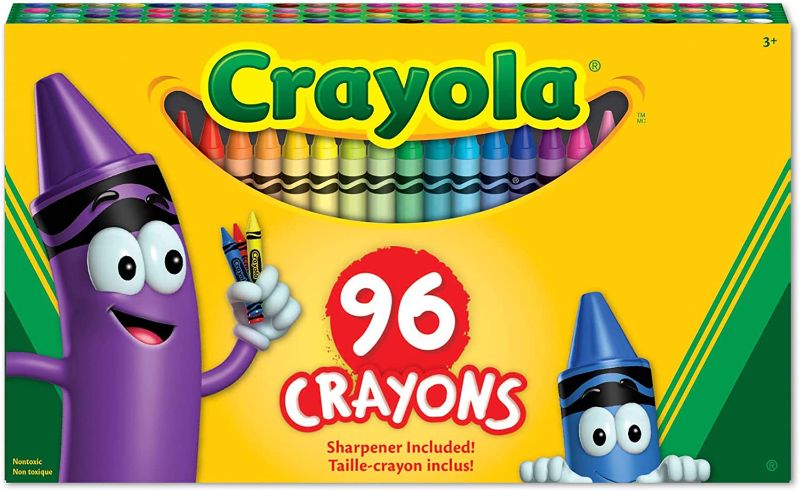 Photo 1 of Binney & Smith 809301918874 Crayola(R) Standard Crayon Set, Big Box of 96 Toy