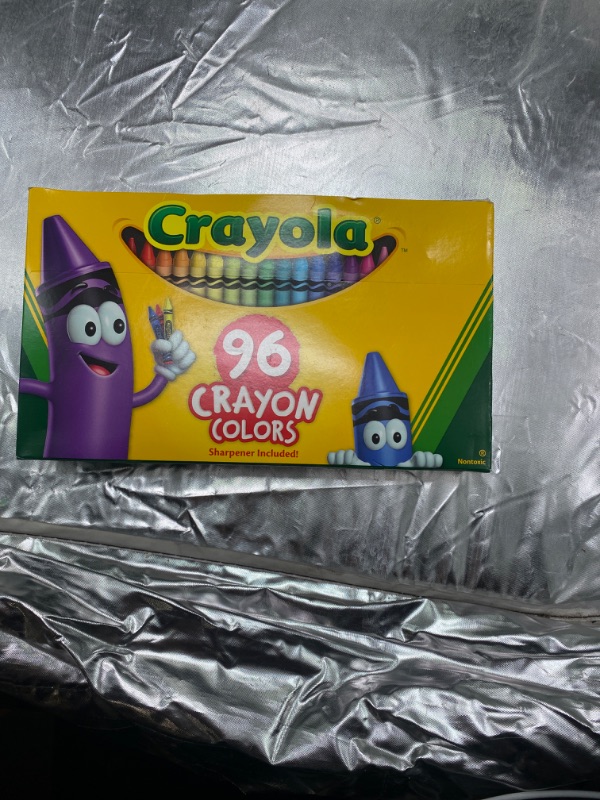 Photo 2 of Binney & Smith 809301918874 Crayola(R) Standard Crayon Set, Big Box of 96 Toy
