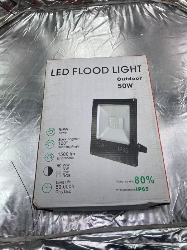 Photo 2 of ZEEZ Lighting - 30W Warm White LED Flood Light Outdoor Security Garden Landscape Wall Spot Lamp Yard Spotlight - 1 Pack
