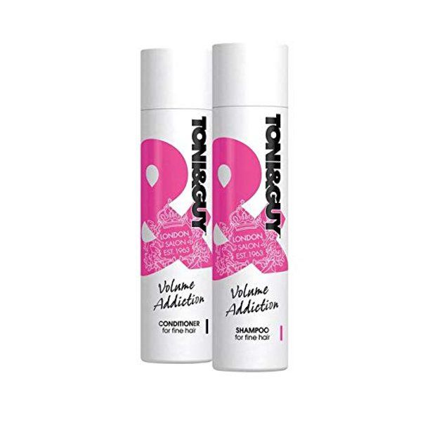 Photo 2 of Toni & Guy Volume Addiction Shampoo and Conditioner for Fine Hair - 8.5 Fl Oz / 250 mL x Combo Pack