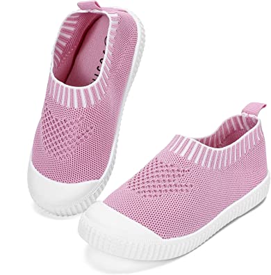 Photo 1 of JOSINY Kid Fashion Shoes Toddler Boys Girls Slip-On Lightweight Breathable Sneakers,Socks Shoes Anti-Slip First Walking Shoes Indoor Outdoor