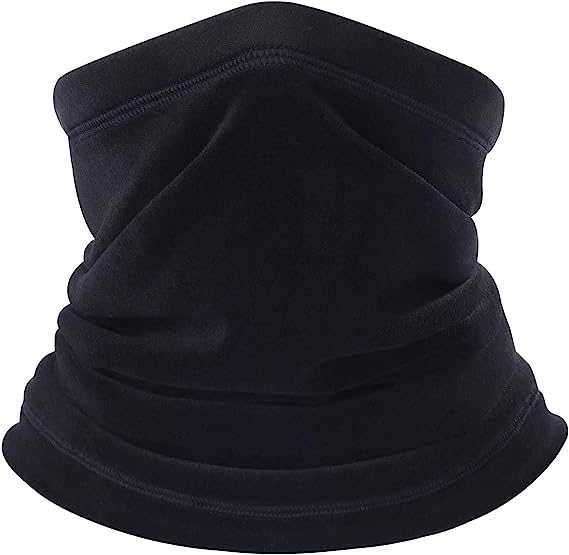 Photo 1 of  Polar Fleece Neck Warmer - Windproof Winter Neck Gaiter Cold Weather Face Mask For Men Women - 1 Pack
