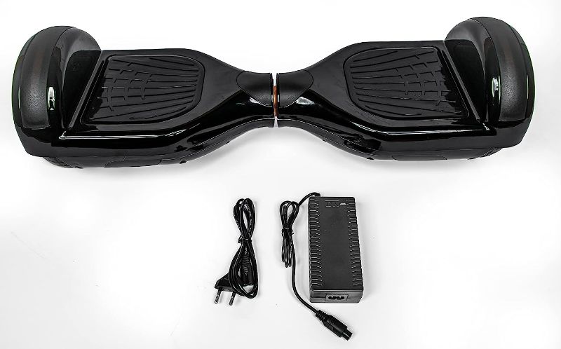 Photo 1 of Black Hoverboard With Lights and Power Adaptor