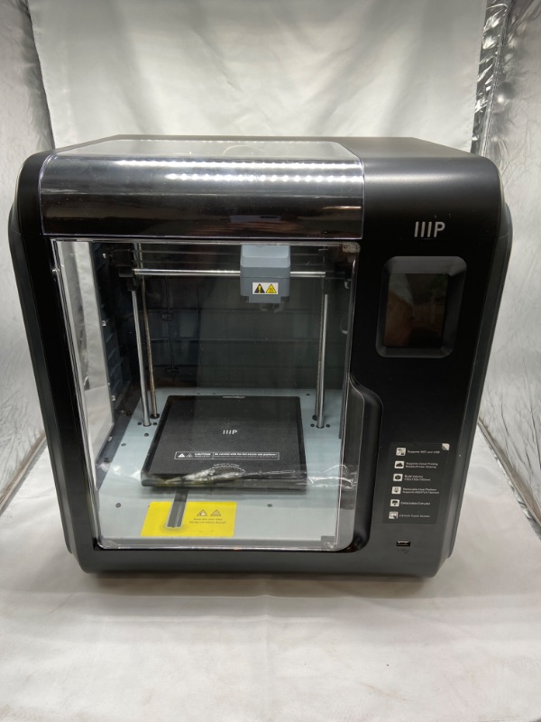 Photo 3 of Monoprice MP Voxel 3D Printer, Fully Enclosed, Easy Wi-Fi, Touchscreen, 8GB On-Board Memory