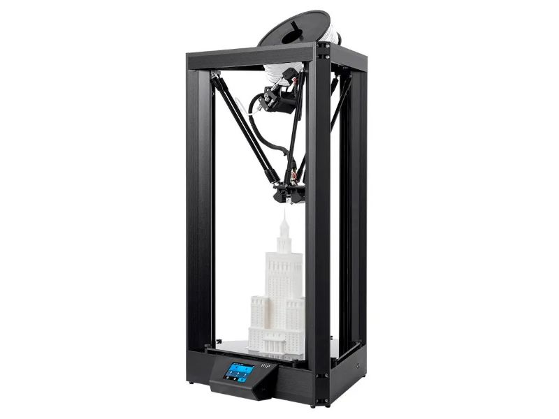 Photo 1 of Monoprice MP Delta Pro 3D Printer, 32-bit ARM Processor, Auto Level, Silent Drive, Touchscreen, Fully Assembled