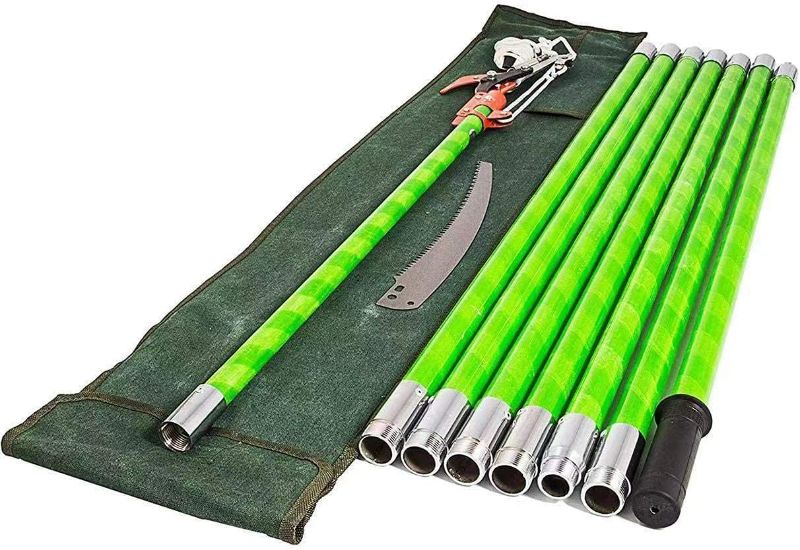 Photo 1 of INTBUYING 26 Foot Length Tree Pole Pruner Tree Saw Garden Tools Loppers Hand Pole Saws