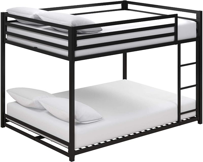 Photo 1 of DHP Miles Metal Bunk Bed, Black, Full over Full NEW