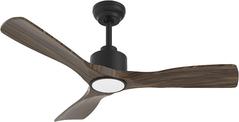 Photo 1 of OFANTOP 52” Dark Grey Smart Ceiling Fan, Quiet DC Motor Ceiling Fan with Light and Remote Control