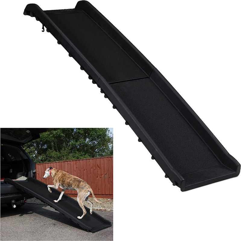 Photo 1 of Portable Dog Ramp for Cars Trucks SUVs 61 in. L