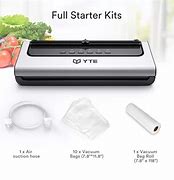 Photo 1 of YTE Vacuum Sealer Machine, Automatic Food Saver w/ Dry And Moist Food Modes