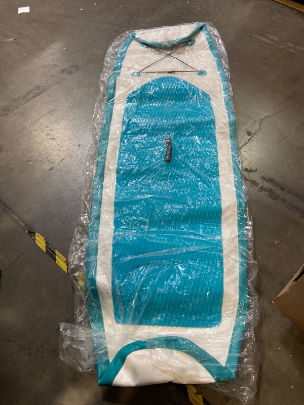 Photo 2 of Gsports Turquoise And White ' paddleboard package See Photo Paddle Board Is A Little Different Comes With All ACCESSORIES