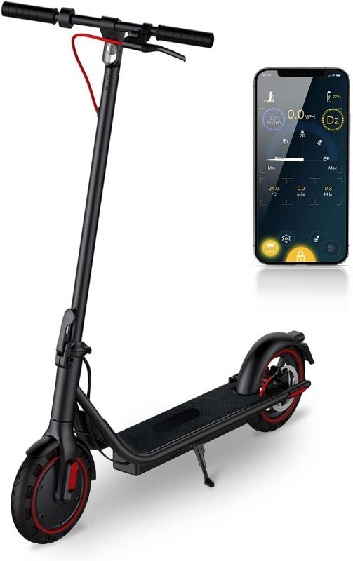 Photo 1 of Electric Scooter 450W Powerful Motor,19mph Speed and 8.5” Honeycomb Solid Tires,Anti-Theft Lock,Wide Deck Portable & Folding e Scooter for Adults