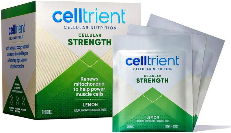 Photo 1 of 
Celltrient Strength Drink Mix, Lemon, 14 Count