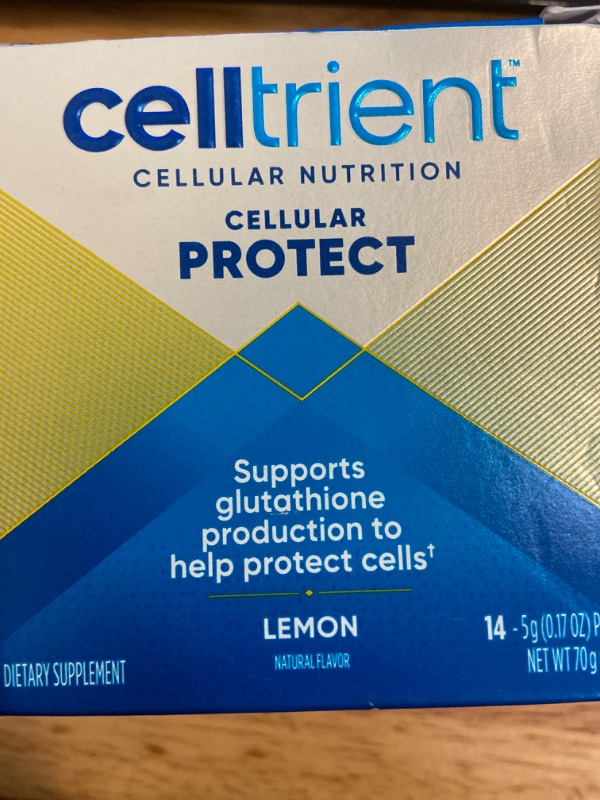 Photo 2 of 
Celltrient Strength Drink Mix, Lemon, 14 Count