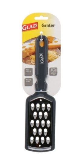 Photo 1 of Glad Cheese Grater 2-Pack (Grey/Red) NEW 