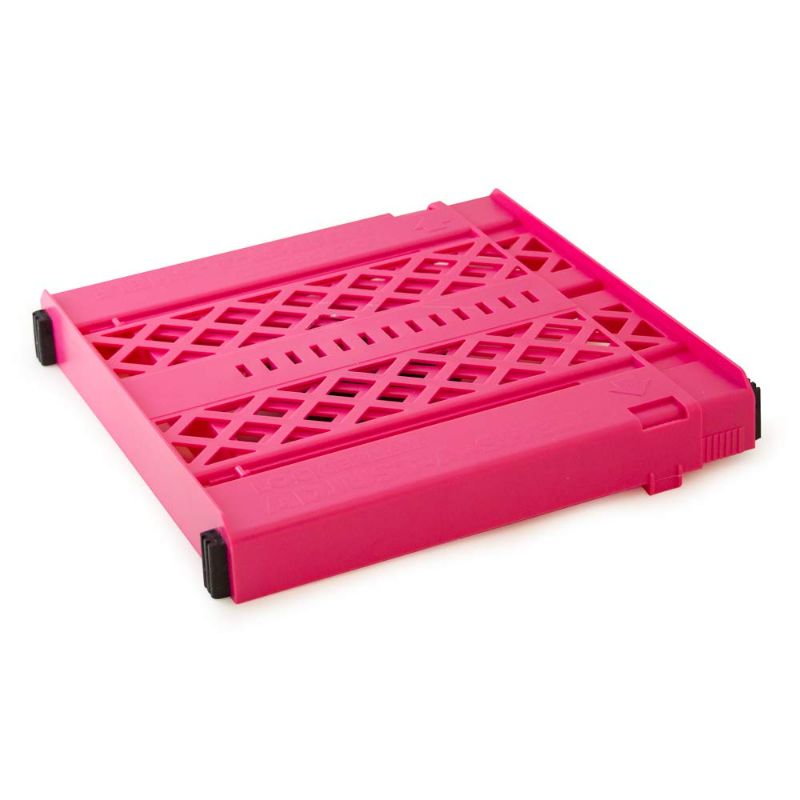 Photo 1 of LockerMate Adjust-A-Shelf Locker Shelf, Easy to Use, Extends to Fit Your Locker, Pink