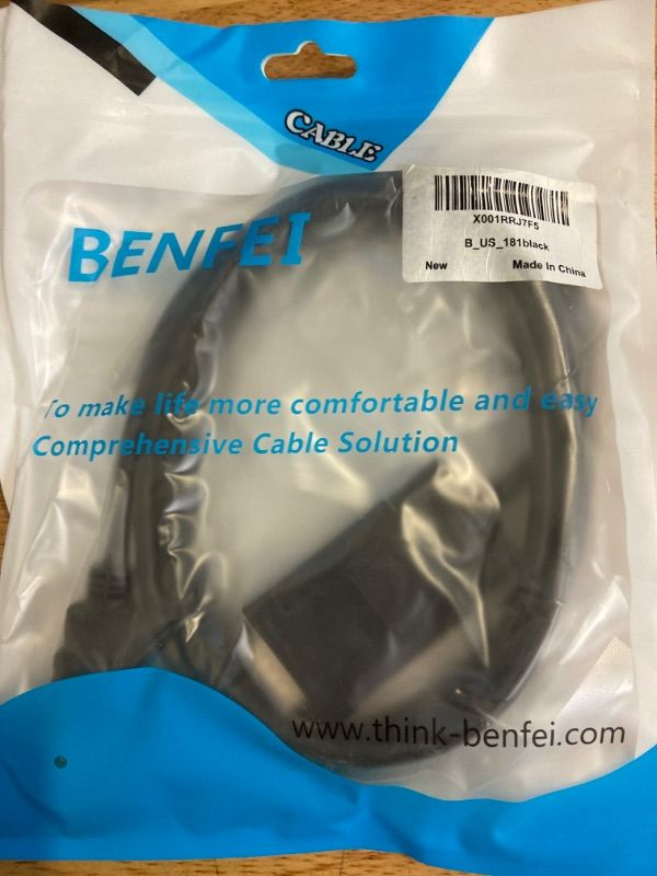 Photo 4 of BENFEI HDMI to VGA 6 Feet Cable, Uni-Directional HDMI to VGA Cable (Male to Male) Compatible for Computer, Desktop, Laptop, PC, Monitor, Projector, HDTV, Raspberry Pi, Roku, Xbox and More