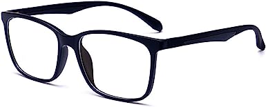 Photo 1 of ANRRI Blue Light Blocking Glasses Lightweight Eyeglasses Frame Filter Blue Ray Computer Game Glasses
