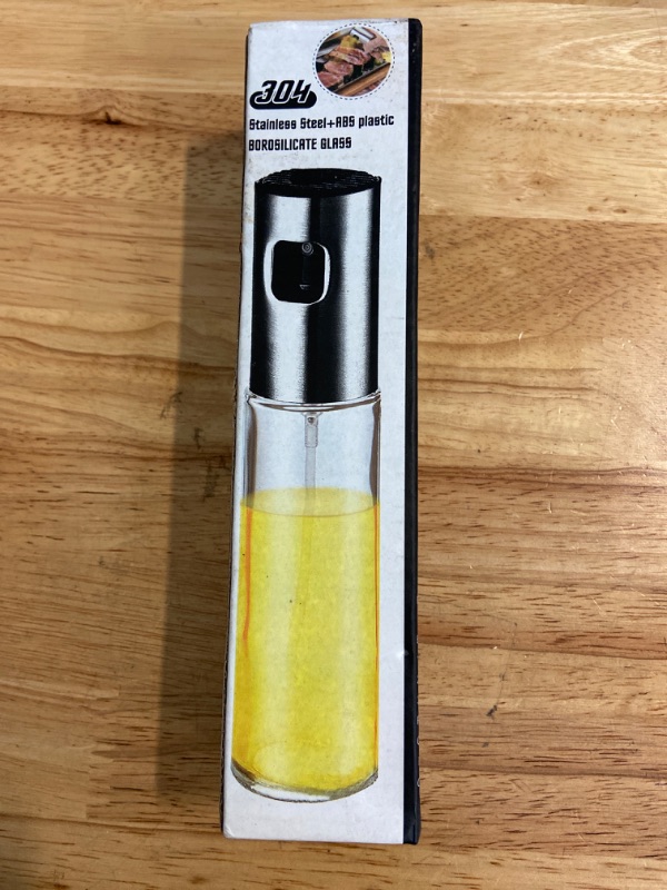 Photo 3 of Oil Sprayer for Cooking, Olive Oil Sprayer Mister, 100ml Olive Oil Spray Bottle, Olive Oil Spray for Salad, BBQ, Kitchen Baking, Roasting
