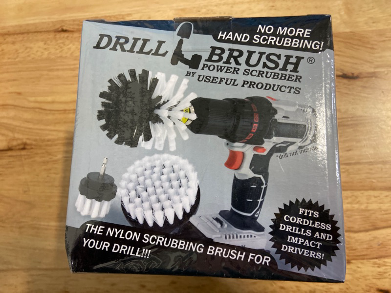 Photo 2 of Drill Brush Tool Sets Automotive - White Soft Stiffness Drill Brush Automotive Cleaning Kit