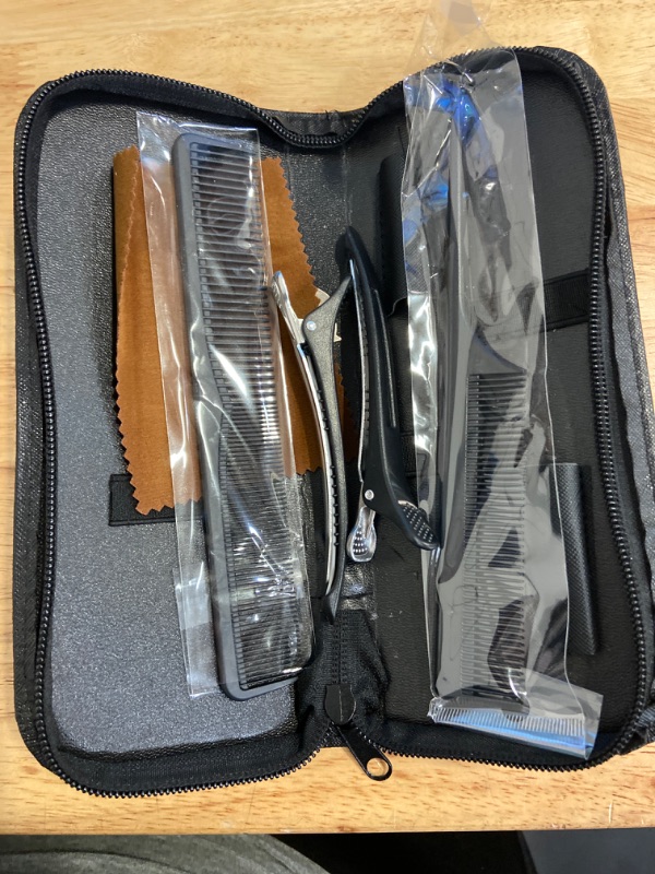 Photo 1 of Hair Cutting Scissor Case 2 Clips 2 Combs 