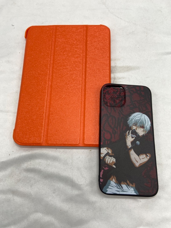 Photo 1 of Orange iPad Mini 6 Case And Demon Slayer IPhone 13 Case 