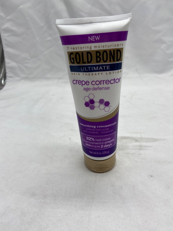 Photo 4 of Gold Bond Age Renew Crepe Corrector Body Lotion, Replenishing & Smoothing Formula, 8 oz.
