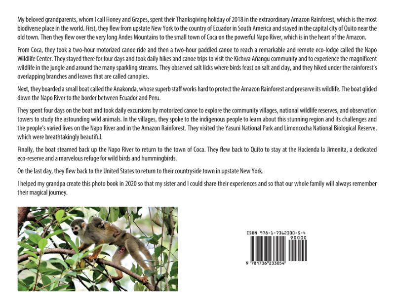Photo 2 of Honey & Grapes Go To The Amazon Paperback 
