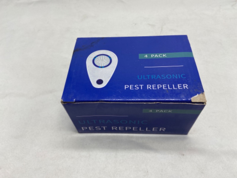 Photo 1 of Ultrasonic Pest Repeller 4 Pack - Electronic Repellent for Pest Control – Rodent Repellent Indoor, Ultrasonic Indoor Pest Repellent, Plug-in, for Mosquito, Insect, Mice, Spider, Bug, Ant, Cockroach
