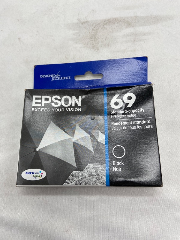 Photo 2 of Epson T69 Black Standard Yield Ink Cartridge