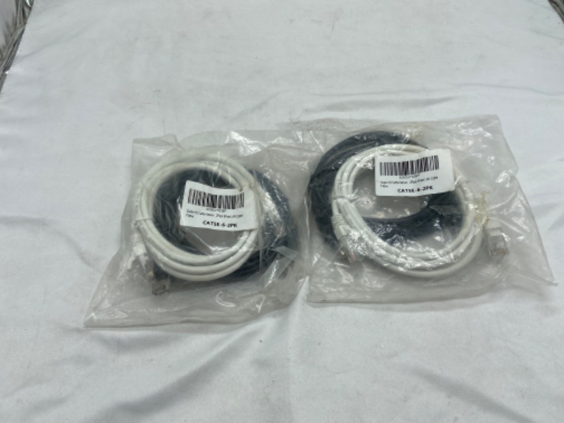 Photo 2 of SHD Cat5e Ethernet Cable Network Cable LAN Cable Patch Cable UTP RJ45 Computer Network Cord - 4Pack 6Feet
