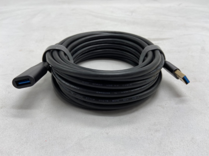 Photo 1 of SuperSpeed USB 3.0 Active Extension Cable 16ft, Black (EXT-USB16FT)