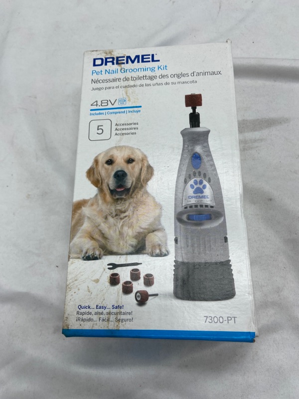 Photo 2 of Dremel 7300-PT Pet Nail Grooming Kit