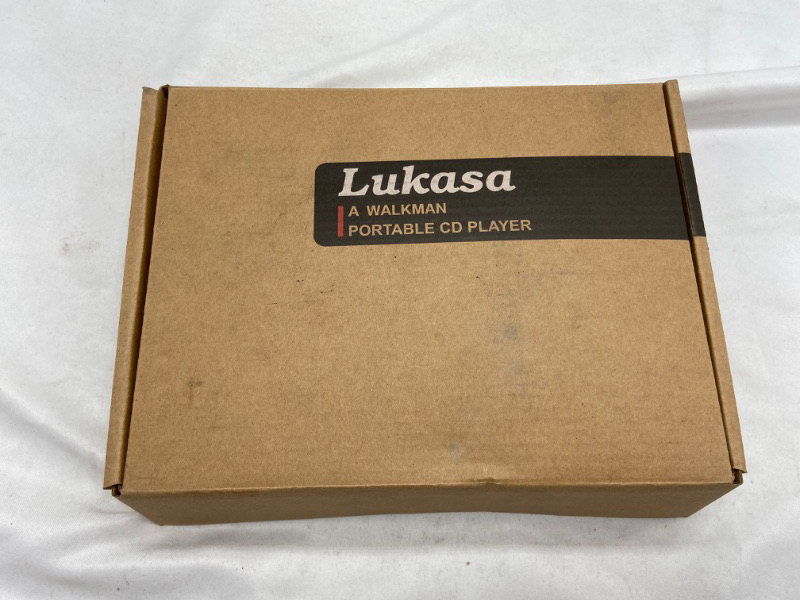 Photo 1 of Lukasa Portable Bluetooth CD Player Built-in Speaker Stereo, Personal Walkman MP3 Players Rechargeable Compact Car Disc CD Music Player USB Play Anti-Shock Protection (Black)