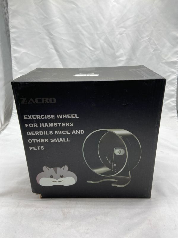 Photo 4 of Zacro Hamster Exercise Wheel - 8.7in Silent Running Wheel for Hamsters, Gerbils, Mice and Other Small Pet
