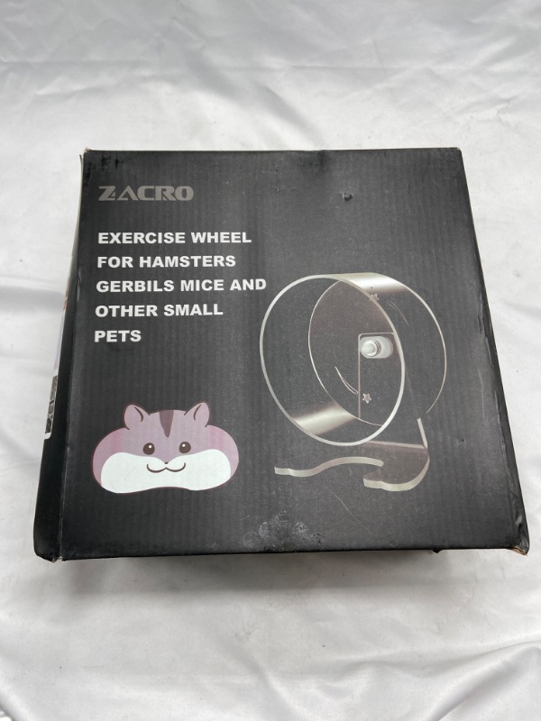 Photo 4 of Zacro Hamster Exercise Wheel - 8.7in Silent Running Wheel for Hamsters, Gerbils, Mice and Other Small Pet
