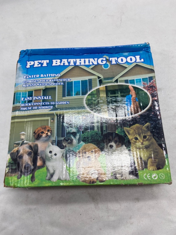 Photo 3 of Dog Washer & Shower Attachment | Fast & Easy Indoor & Outdoor Pet Bathing, Massaging & Grooming